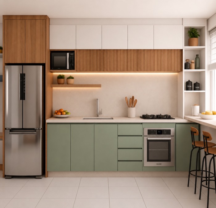Modular kitchen interior design