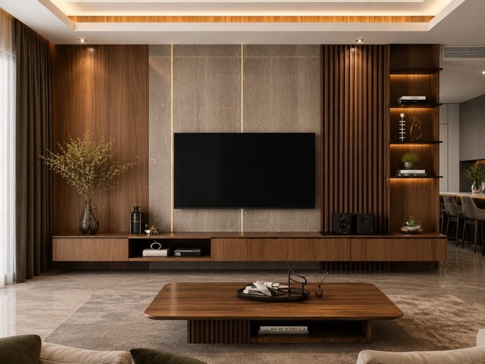 TV unit interior design